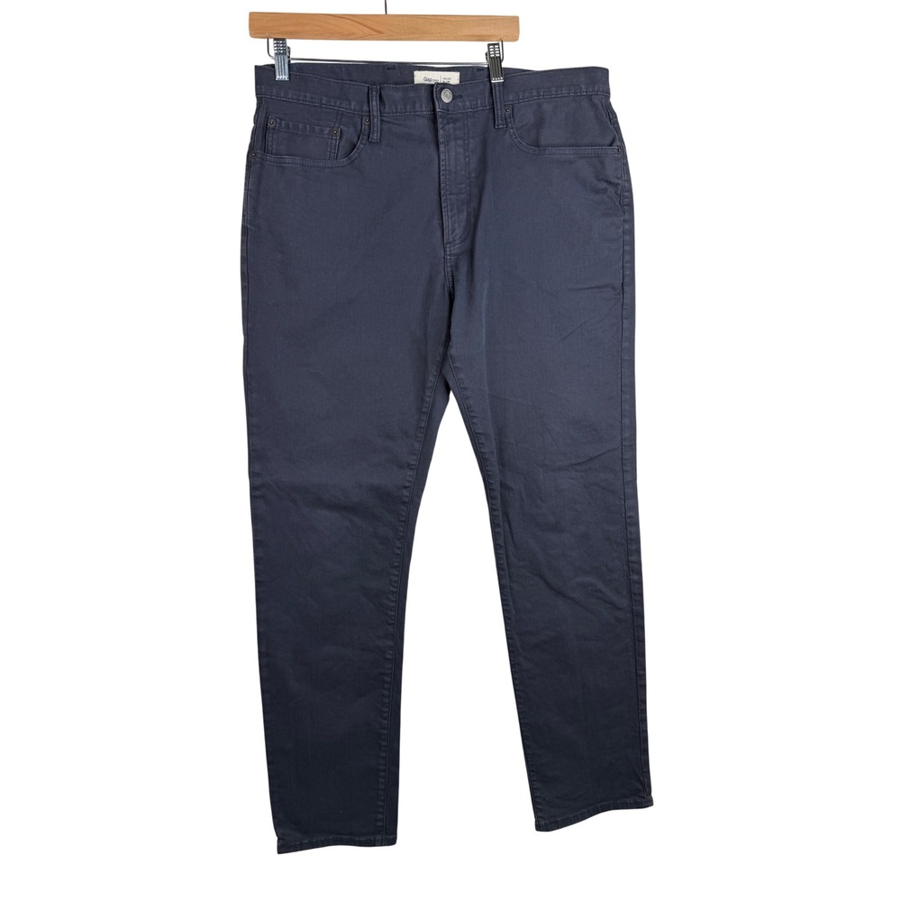 GAP Men's Slim Fit Pants size 36x32 Dark Gray